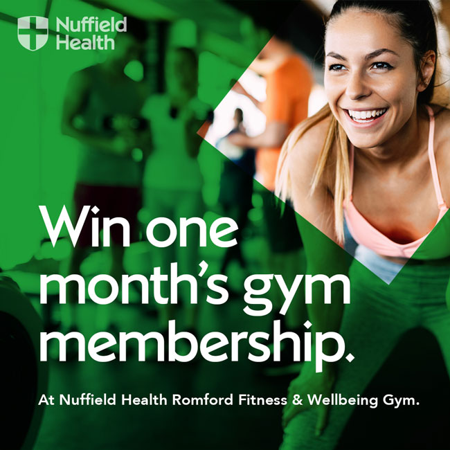 Win one month's gym membership