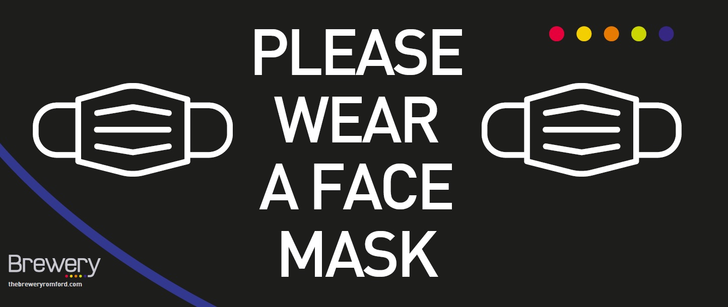 please wear a face mask